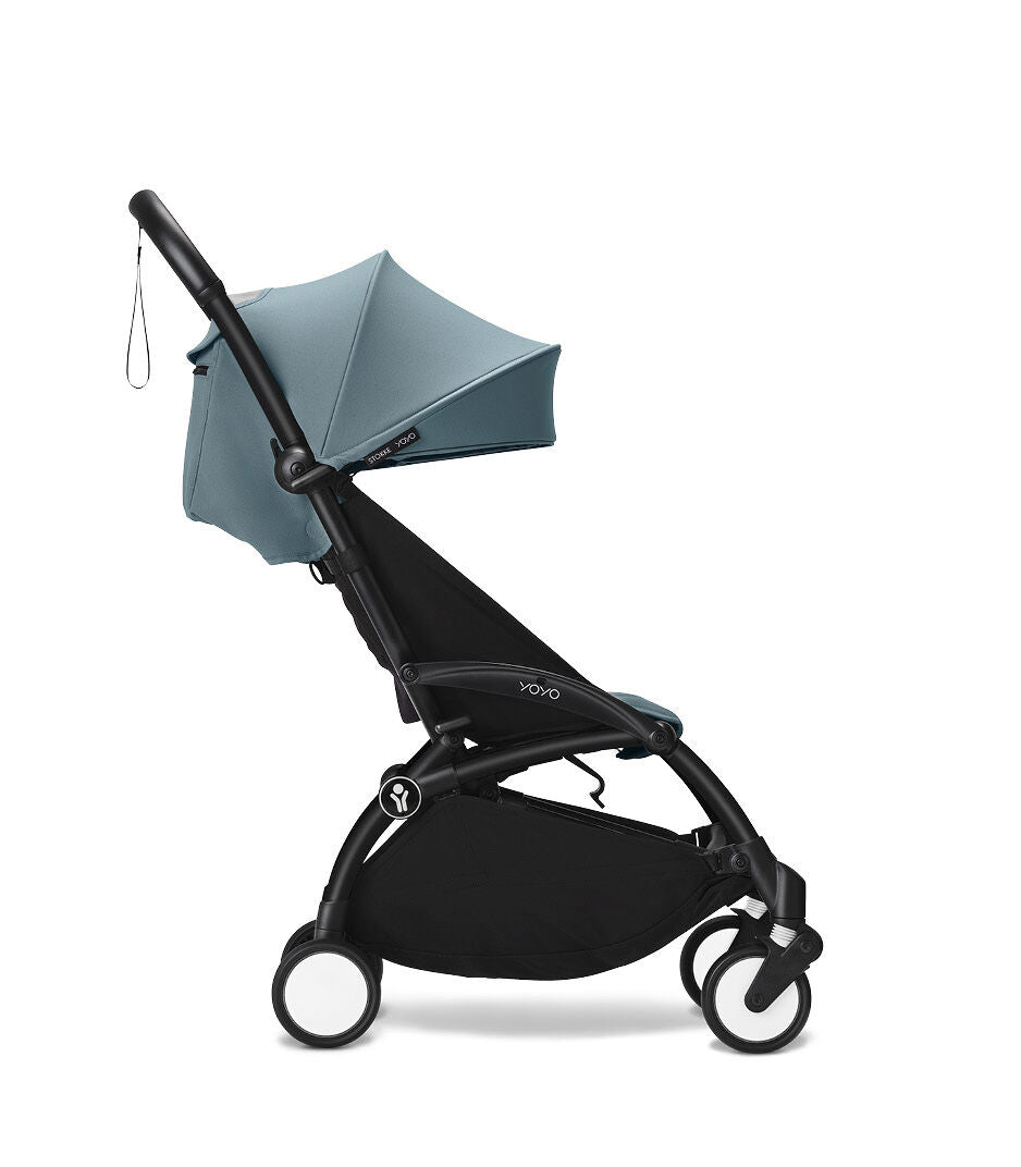 Coche Stokke® YOYO³ 6+ Negro/Aqua