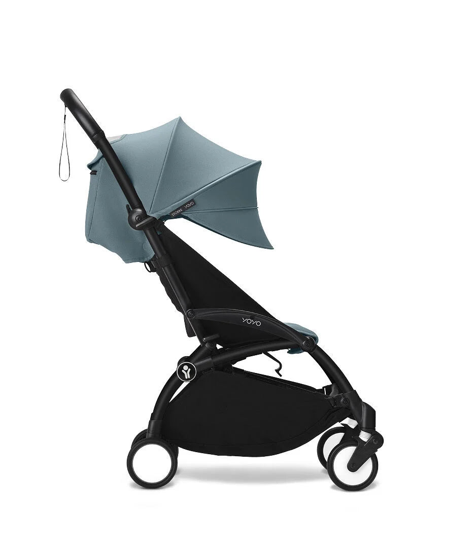 Coche Stokke® YOYO³ 6+ Negro/Aqua