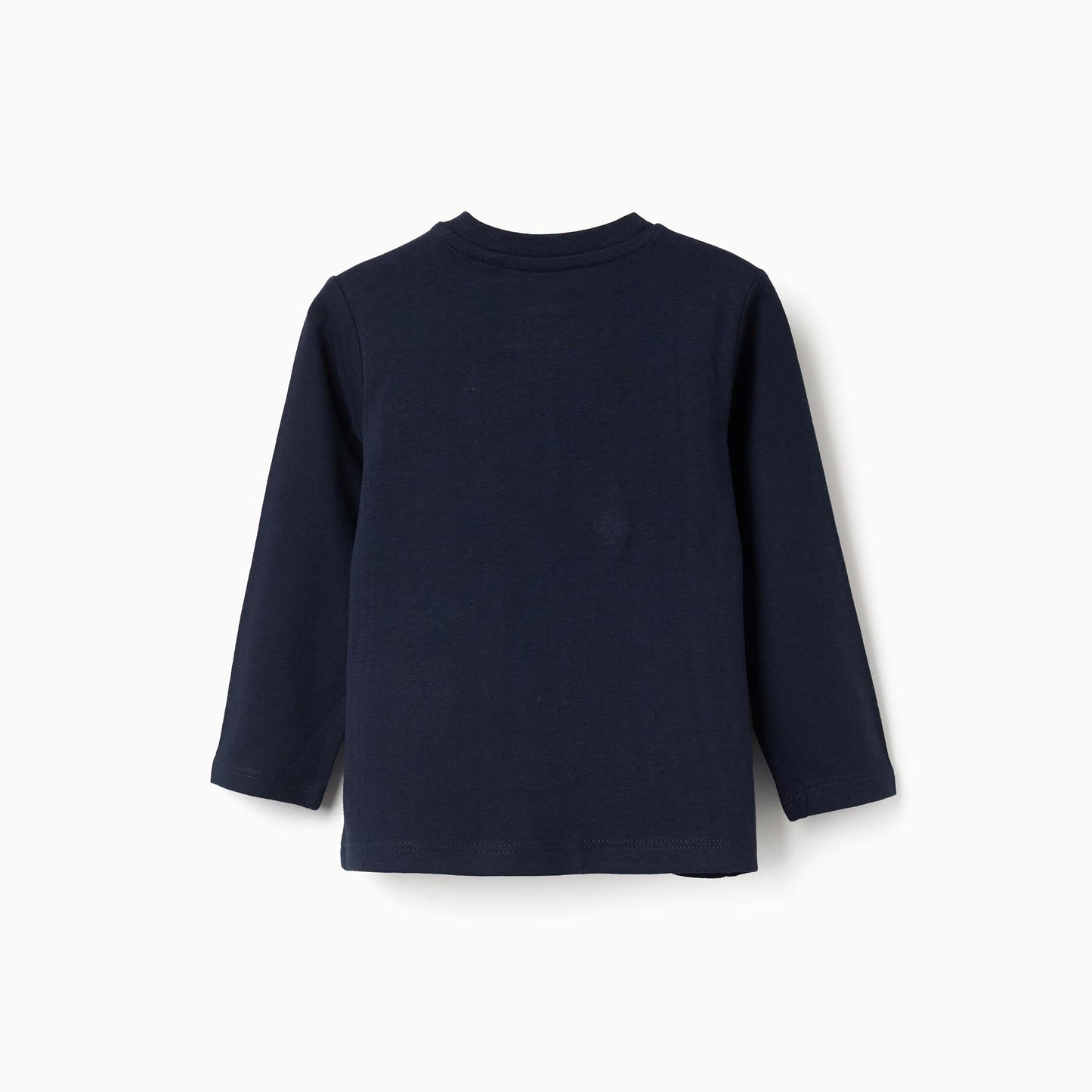 Blusa ML Zippy Aventura Azul Oscuro