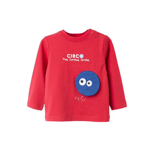 Blusa ML Zippy "The Curious Circle" Rojo
