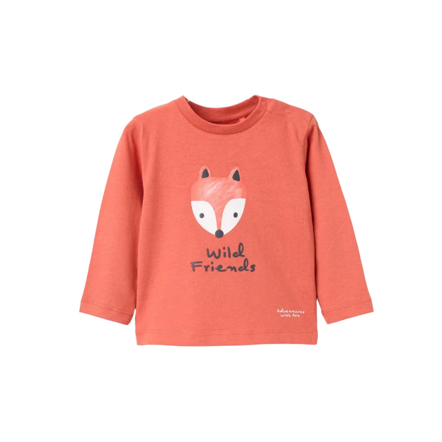 Blusa ML Zippy 'fox' Naranja