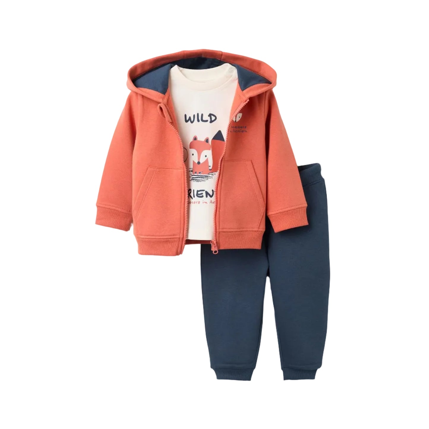 Conjunto Zippy 'Zorro'Naranja