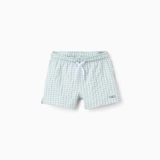 Pantaloneta de Baño Zippy Cuadros Verde