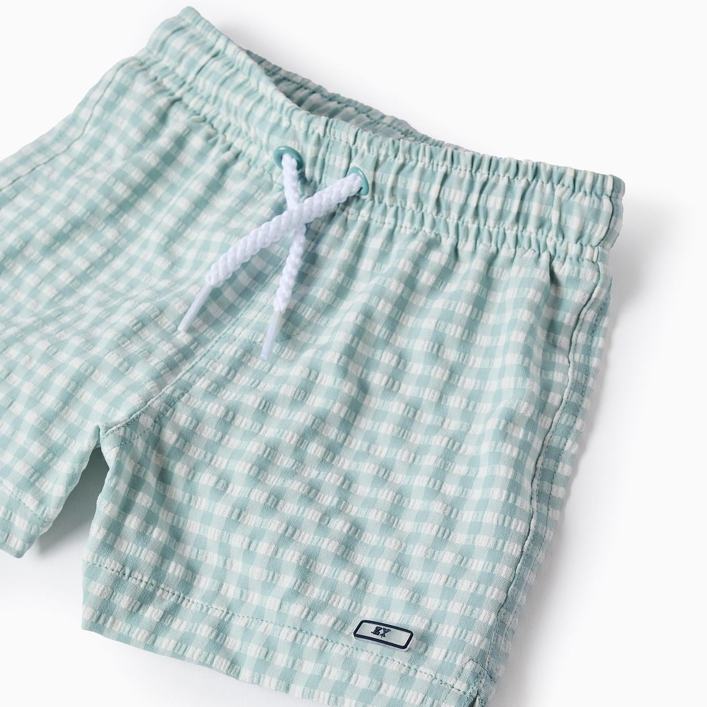 Pantaloneta de Baño Zippy Cuadros Verde