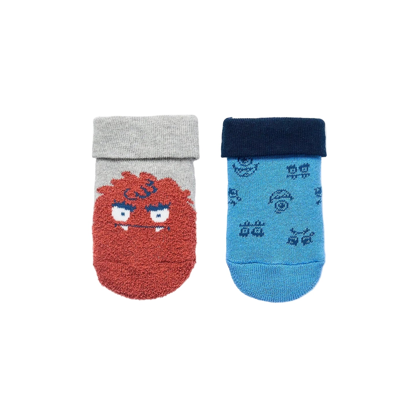 Medias Zippy  'Monsters', Bebé Gris