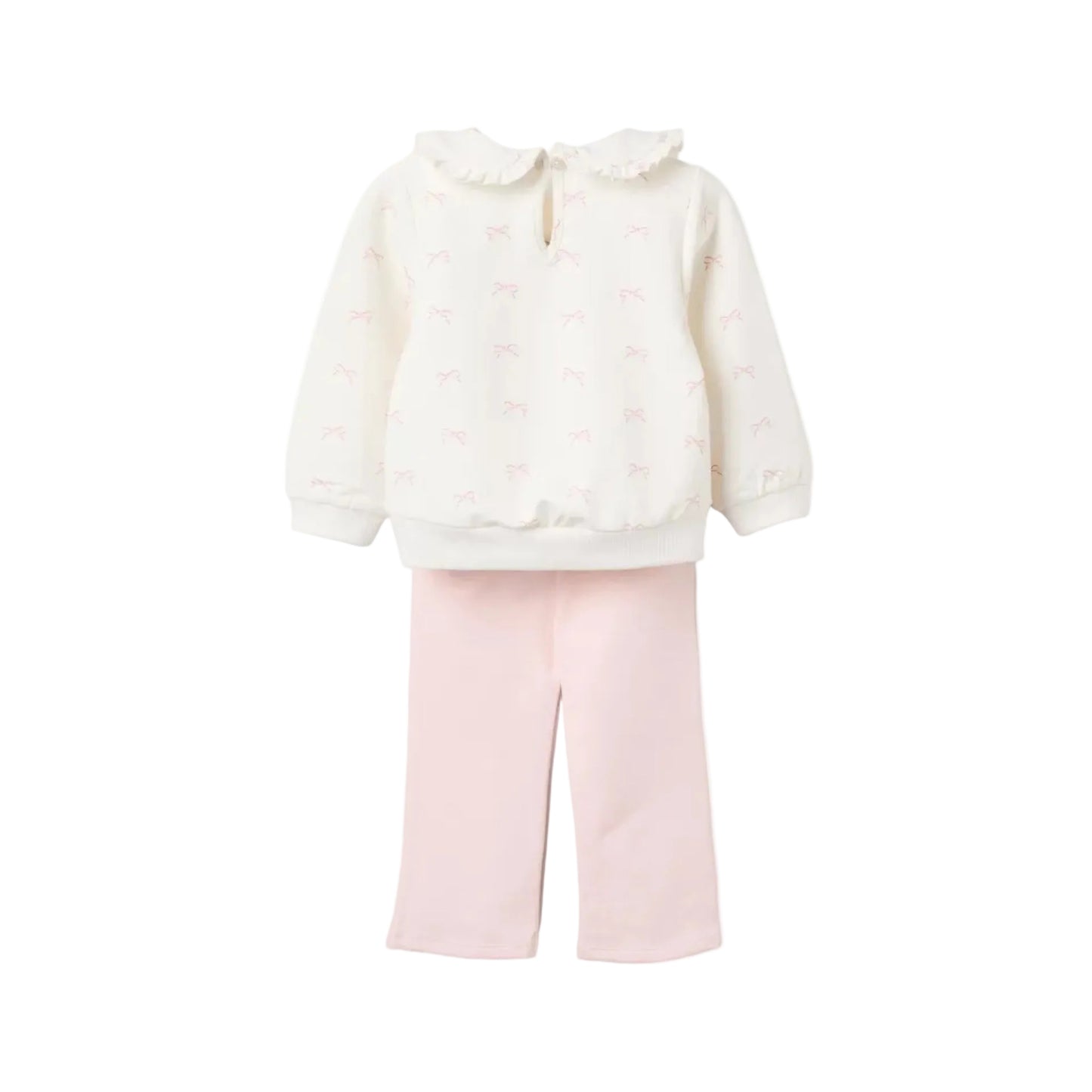 Conjunto Zippy Lazos Blanco