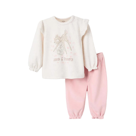 Blusa ML Zippy 'Bambi & Thumper', Beige