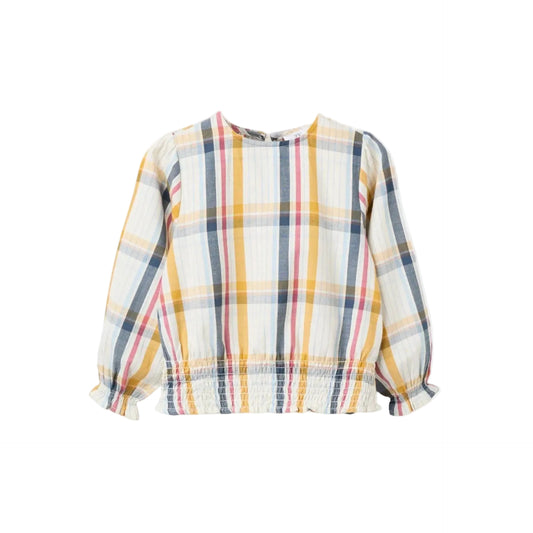 Blusa Zippy a Cuadros 'B&S' Multicolor