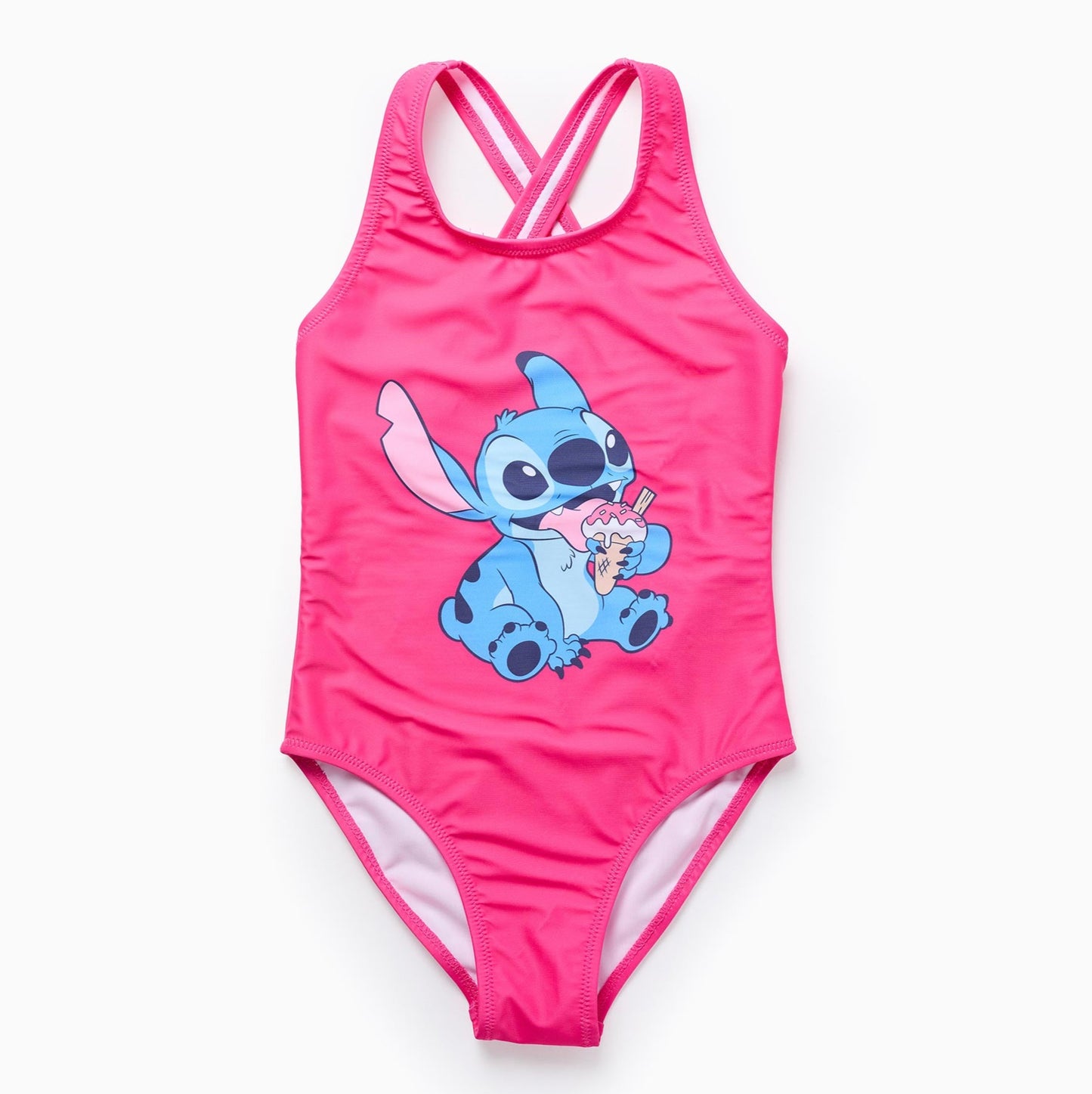 Vestido de Baño Zippy Stitch Fucsia