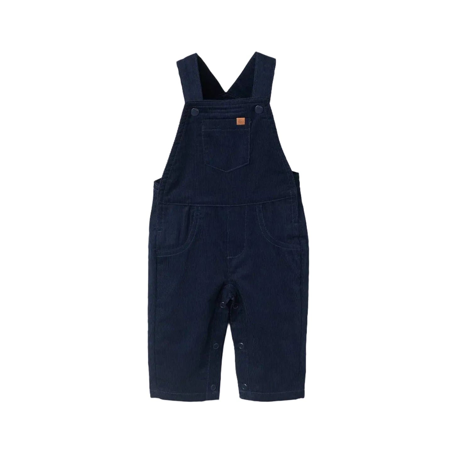Overol Zippy Pana Recién Nacido,Azul Oscuro