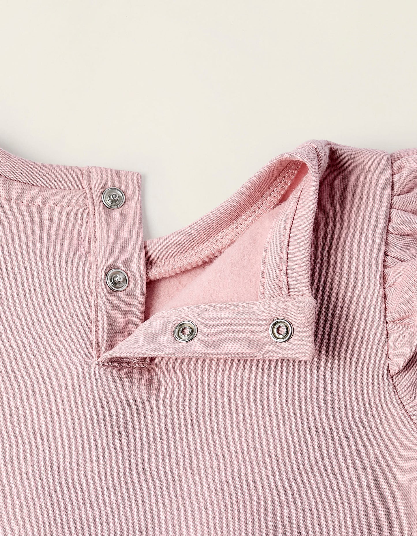 Buzo Zippy Castor Rosa