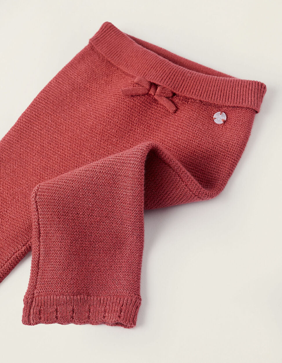 Pantalon Tejidos Zippy Terracota