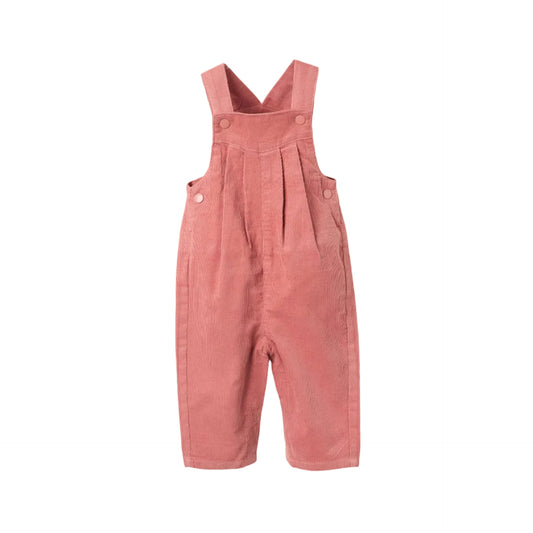 Overol Zippy Pana Recién Nacida, Coral