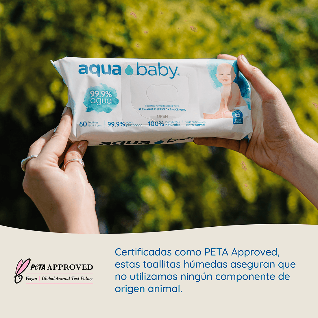 Toallitas Humedas Aqua Baby x 60 unidades