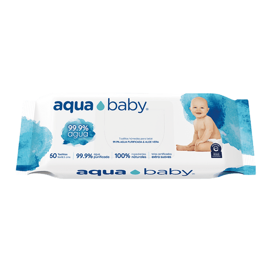 Toallitas Humedas Aqua Baby x 60 unidades
