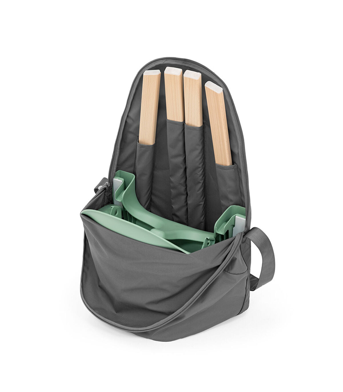 Silla Clikk Stokke Natural Negro + Obsequio Maleta de Viaje para silla Clikk