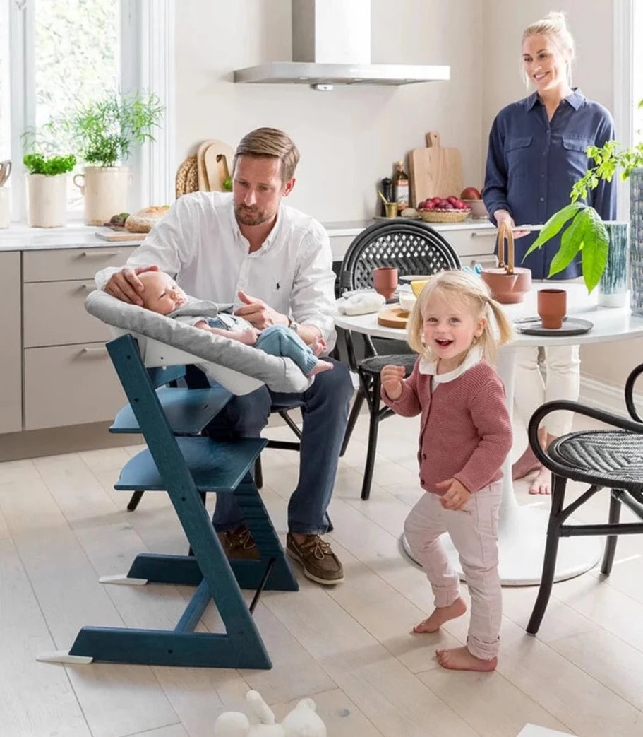 Silla Para Comer Stokke Tripp Trapp Azul Fiordo EU