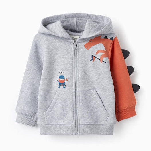 Chaqueta Zippy Vikingo Gris