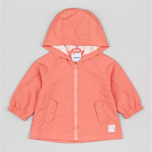 Chaqueta con Capucha Losan Nylon Rosa