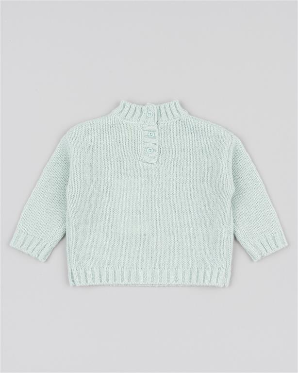 Sweater Losan Flores Verde Claro
