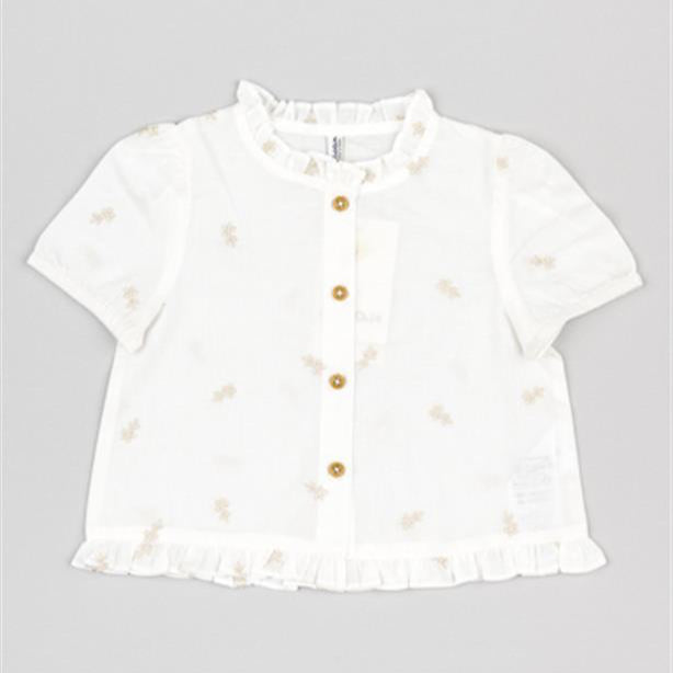 Camiseta MC Losan Voile Crudo