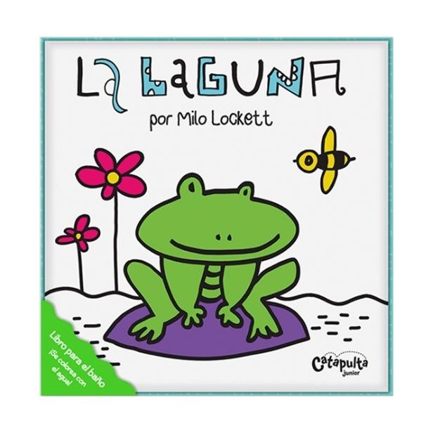 Libros pinta con agua: La laguna