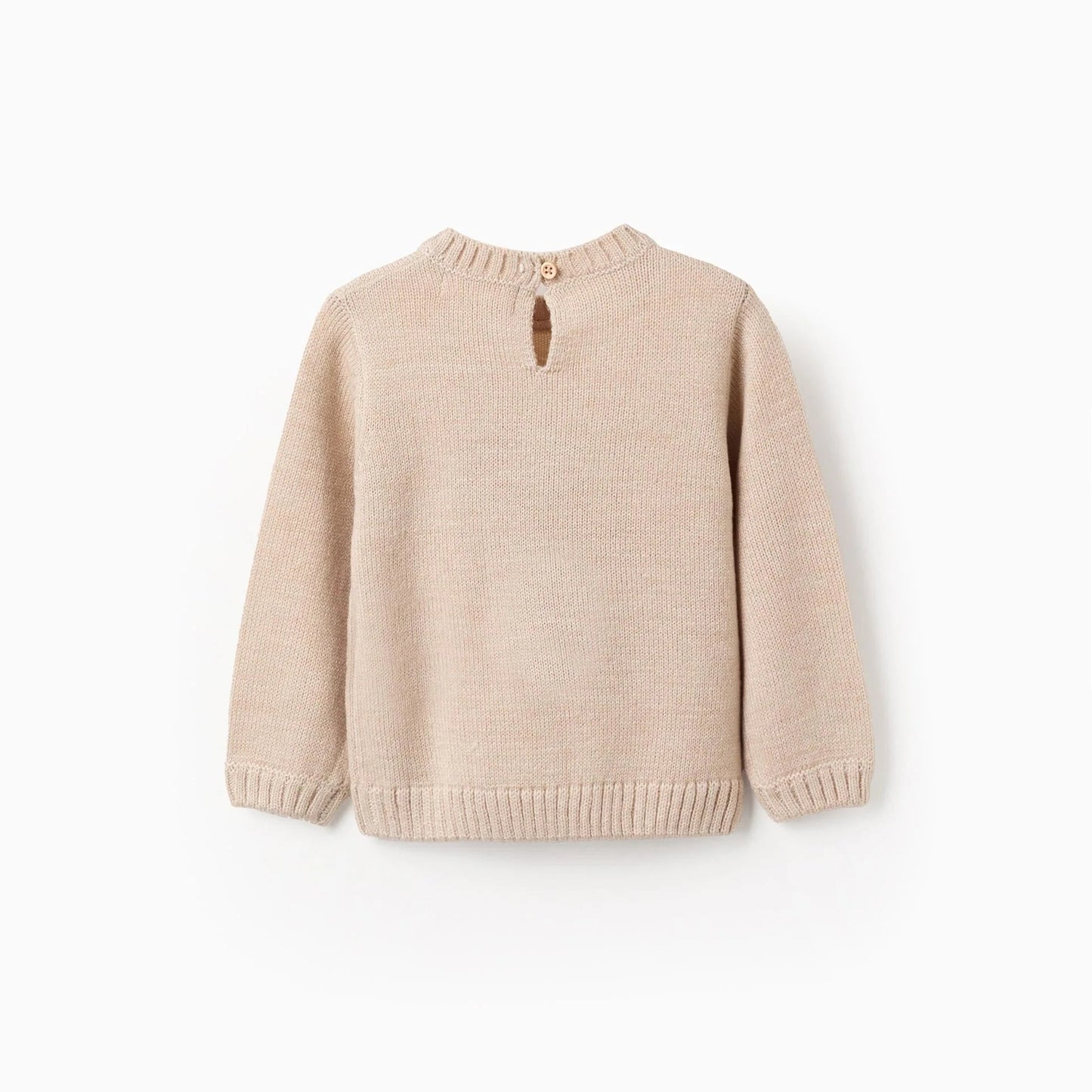 Sweater  Zippy Navidad Reno Crudo