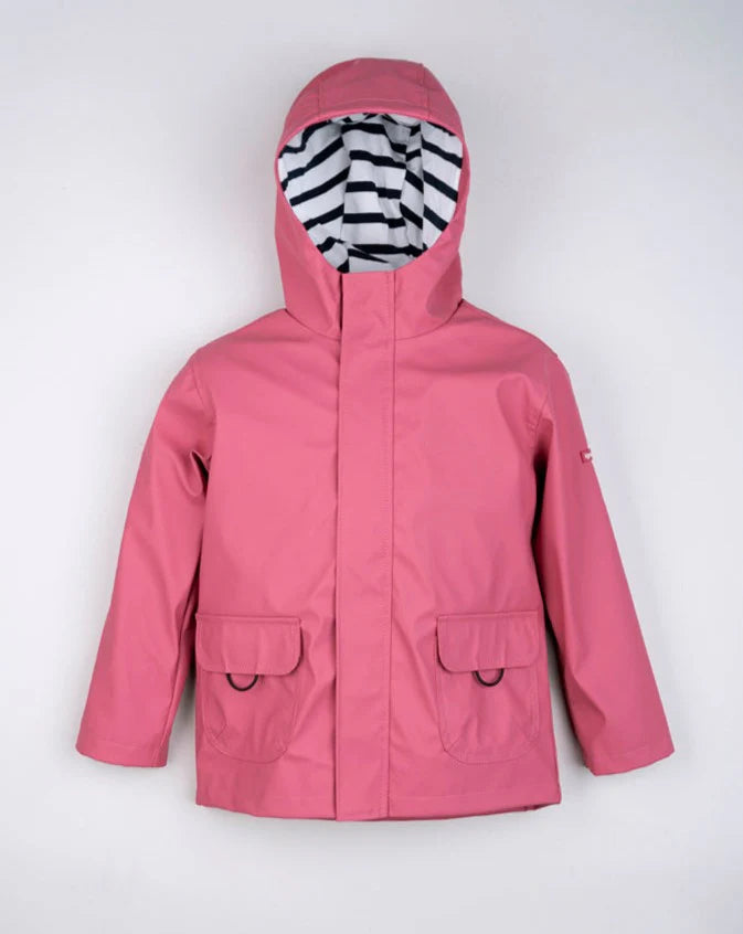 Impermeable Igor con Capucha Rosé