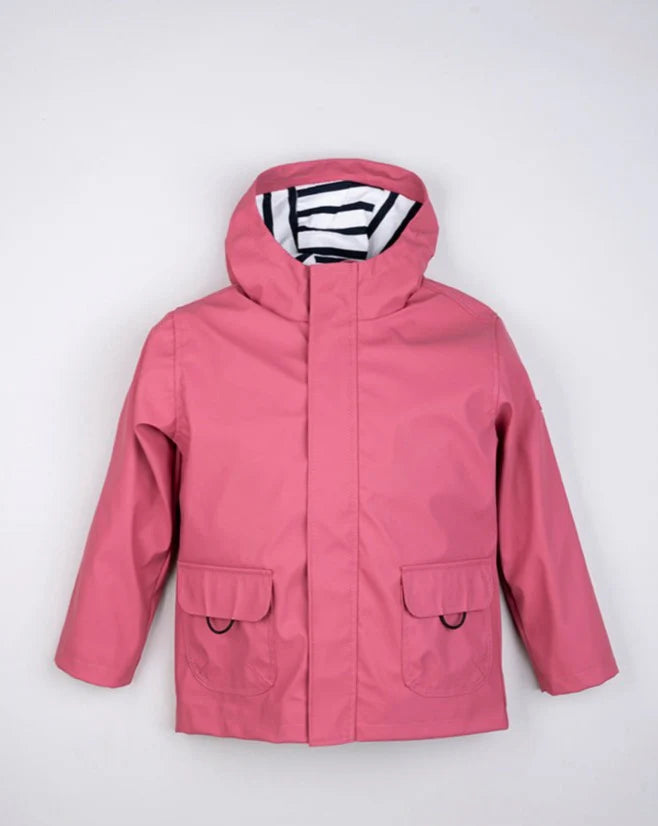 Impermeable Igor con Capucha Rosé