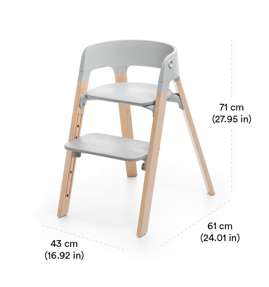 Silla Stokke®Steps™ Negro Natural