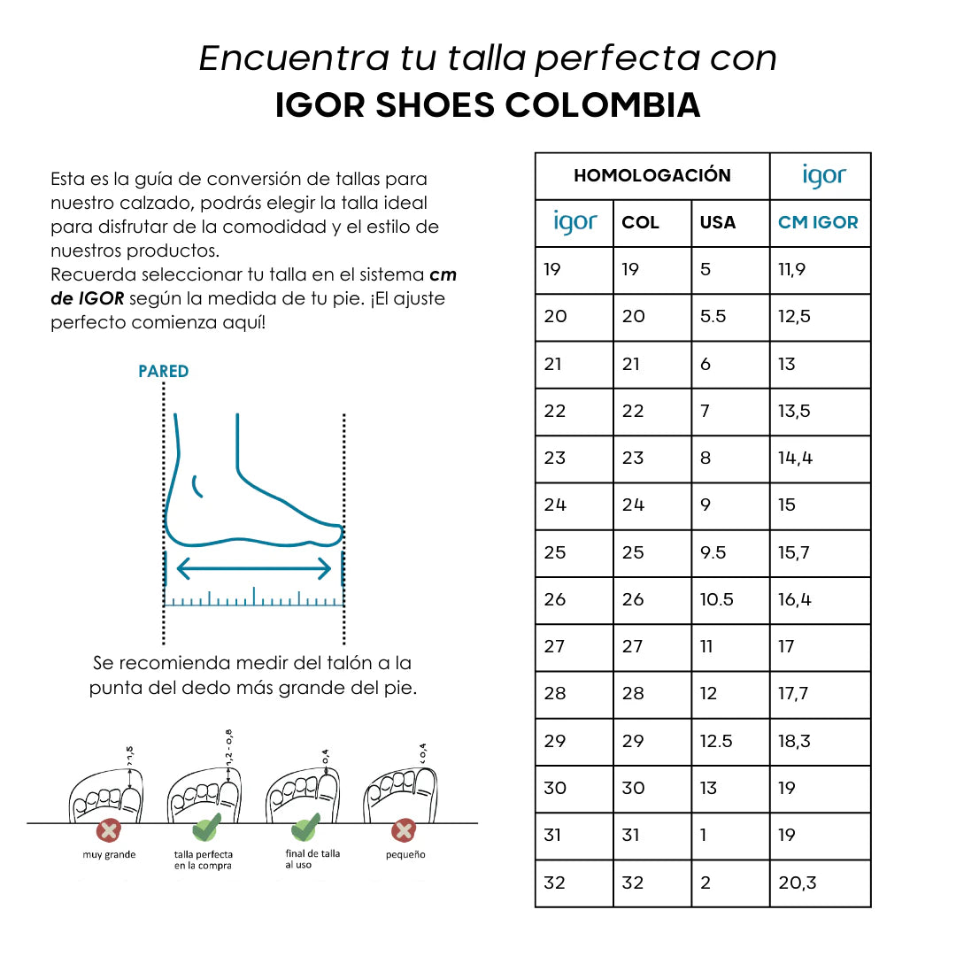 Sandalias Igor Nico Caramelo Maquillaje