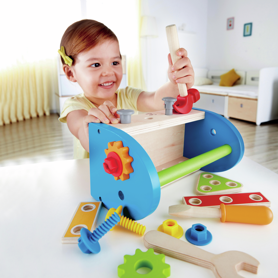 Caja de Herramientas en Madera Hape