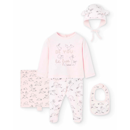 Kit Primera Muda Boboli Bosque Rosa
