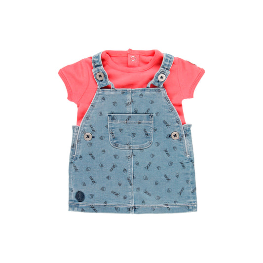 Jardinera con Camiseta Boboli Denim