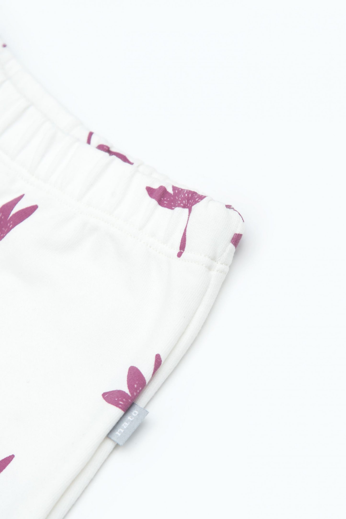 Pantalón estampado Nato Flor Malva