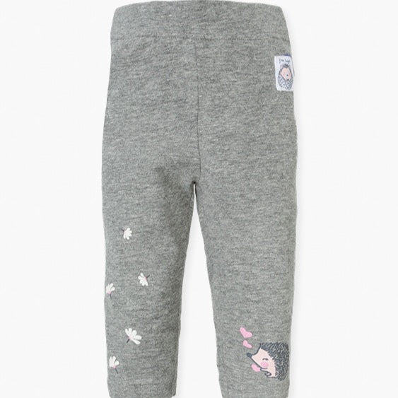 Leggins en Algodon Organico Losan Gris