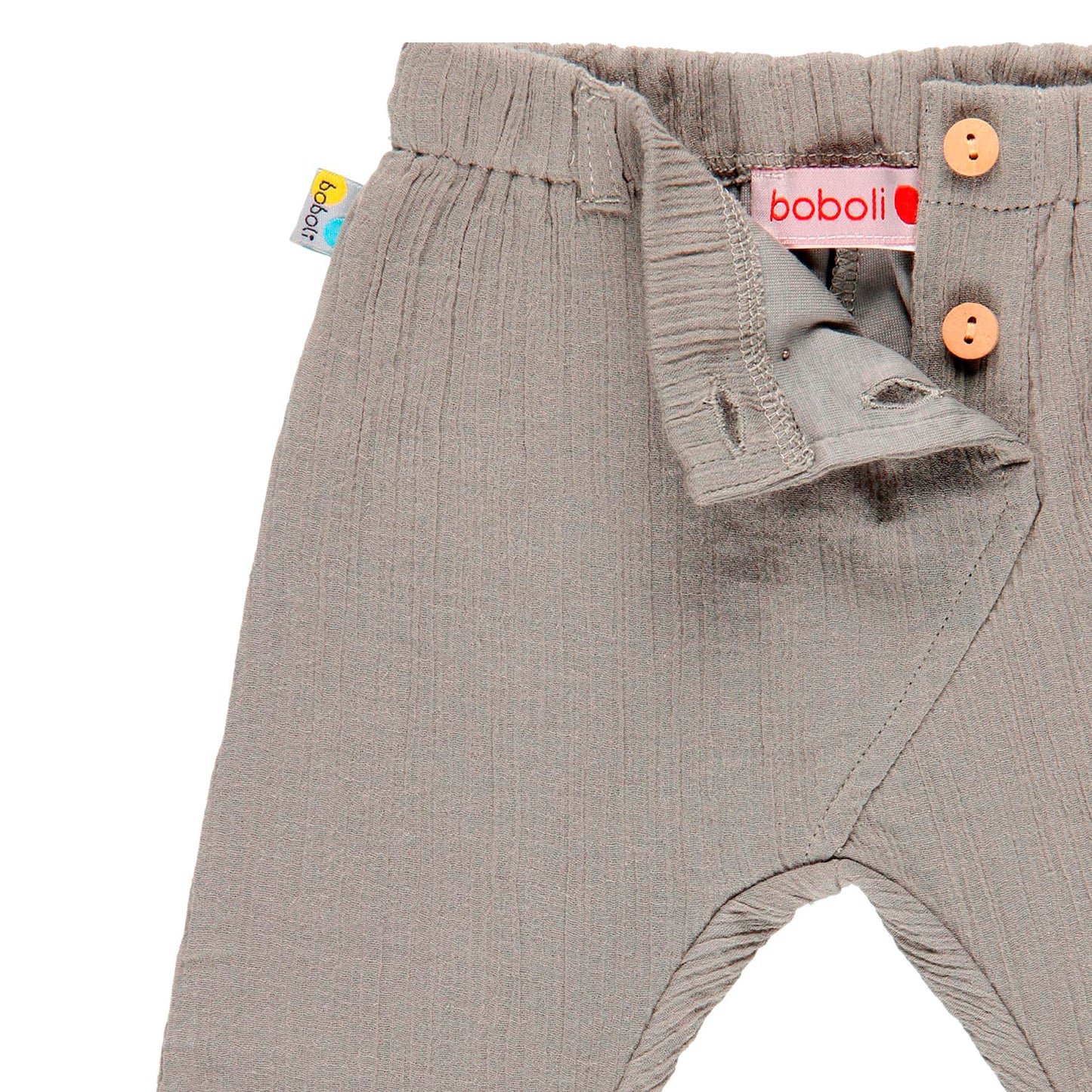 Pantalon Boboli gris en algodón