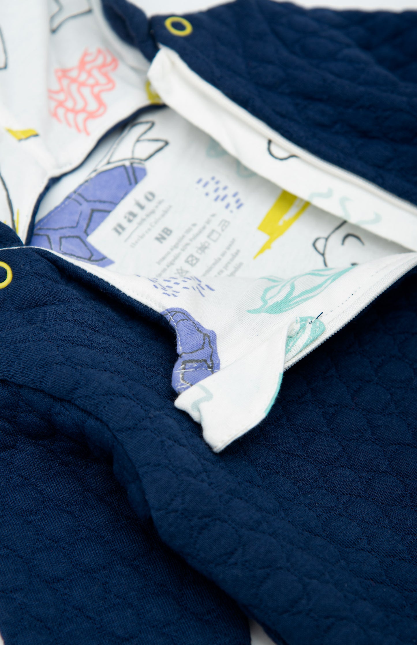 Pijama talego Nato E Animales Agua Navy