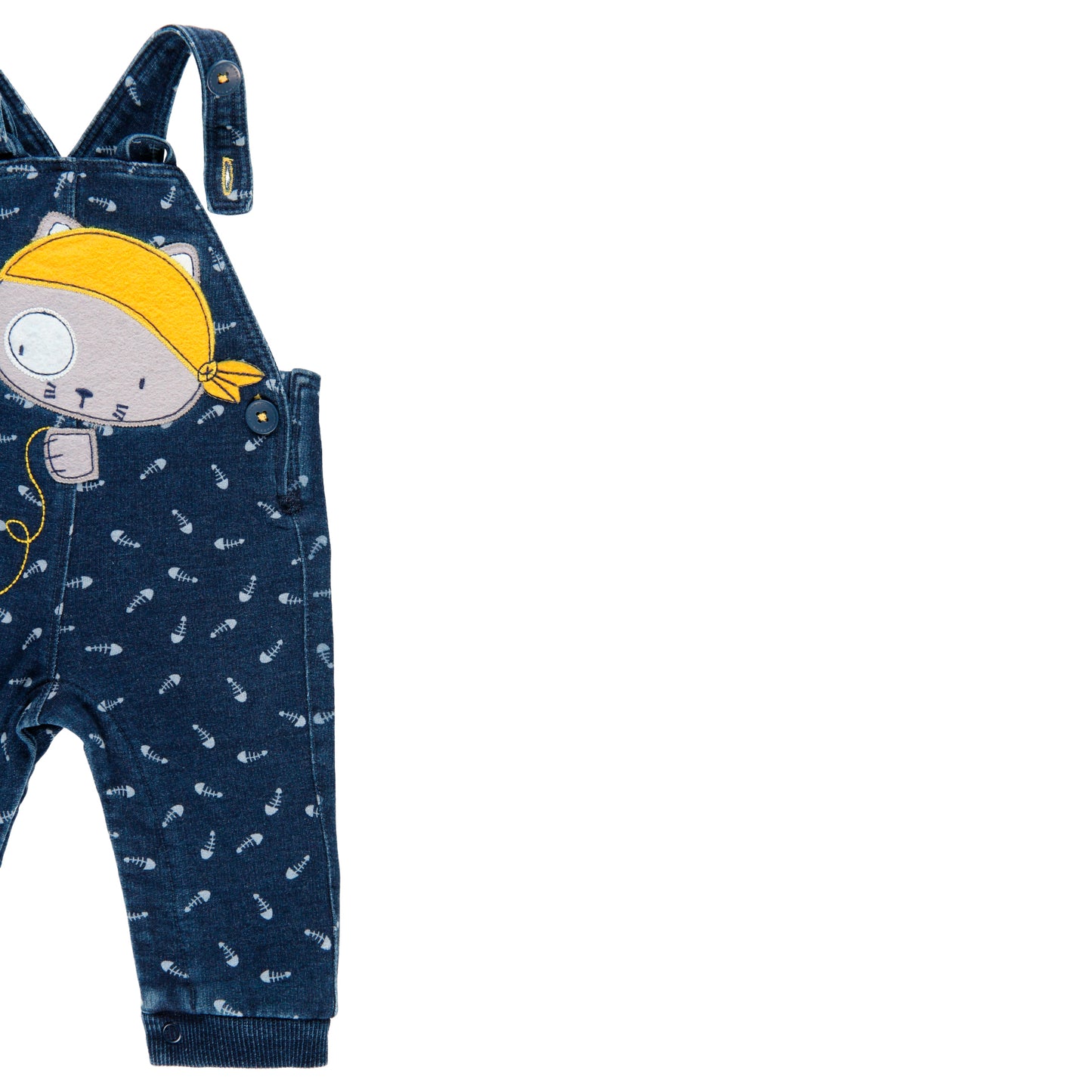 Peto Felpa Denim Boboli Gato