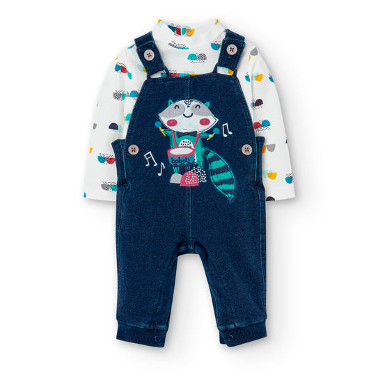 Overol Denim Boboli Mapache