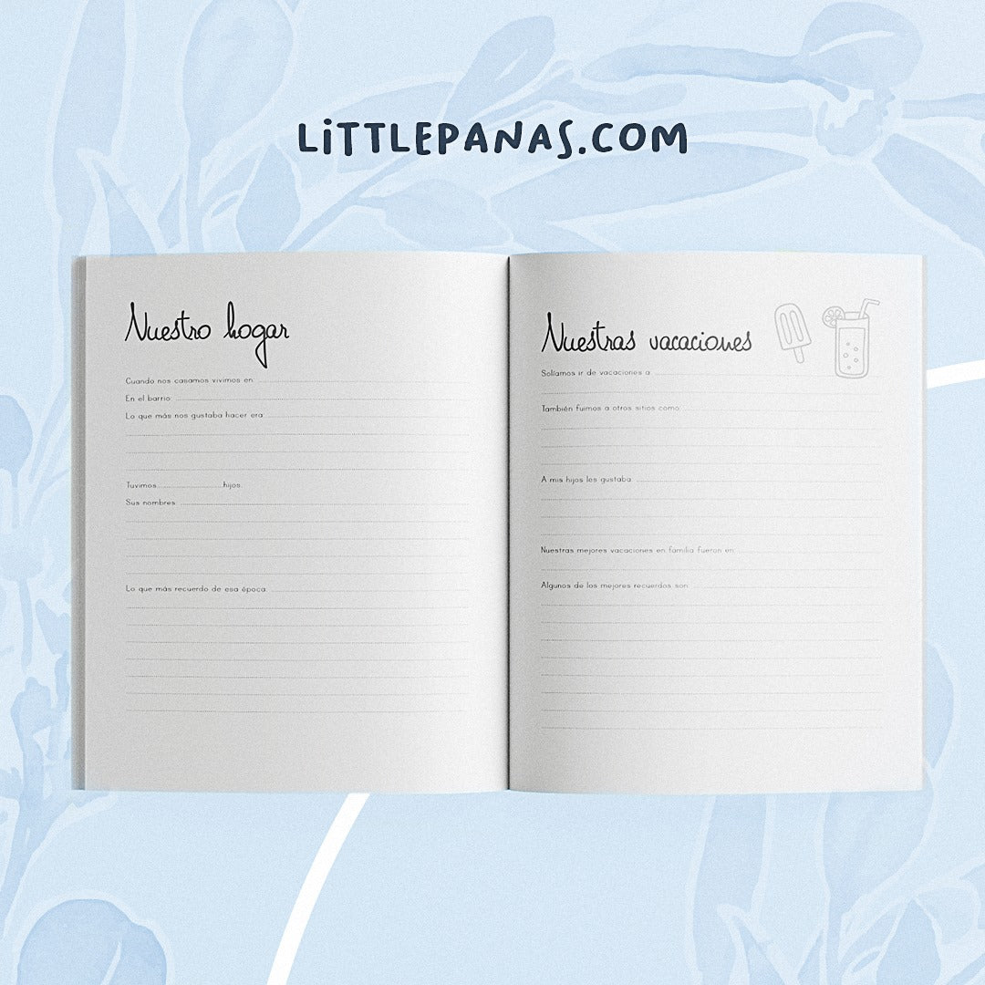 Libro Little Panas La historia de la Abuela