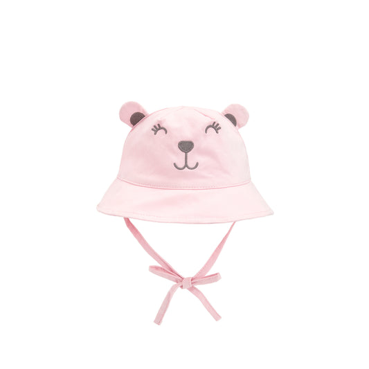 Gorrito Boboli Oso Rosa