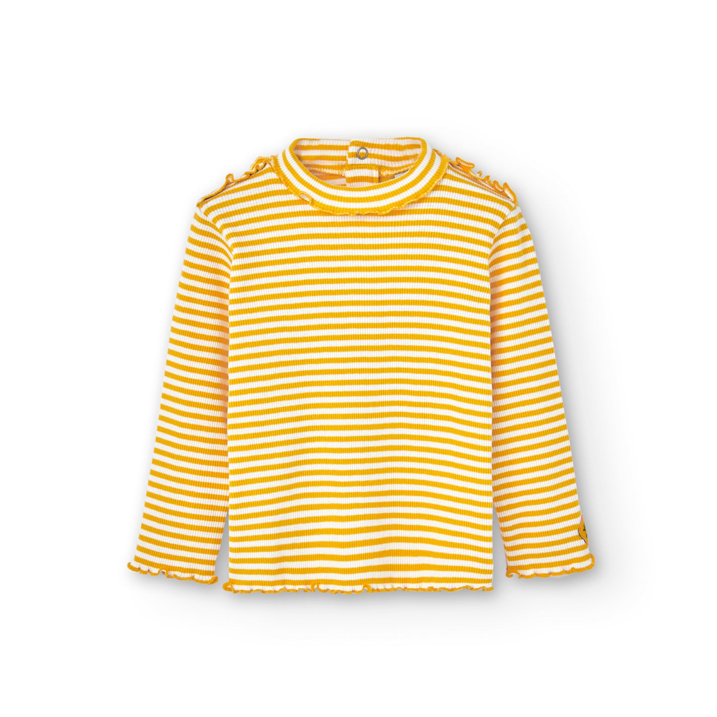 Camiseta Cuello Boboli Rayas Amarillas