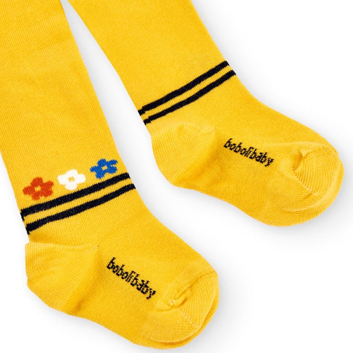 Leotardo Boboli Flores Amarillo