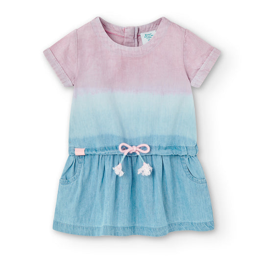 Vestido Boboli Denim Tiedye