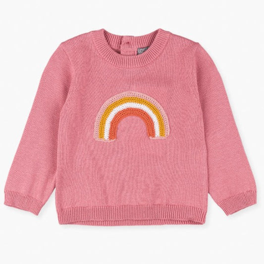 Sweater Losan Arcoiris Rosa