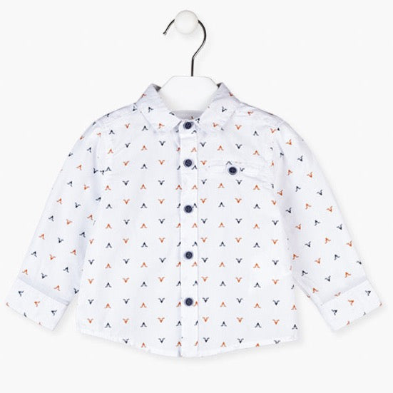Camisa ML y Cuello Losan Renos