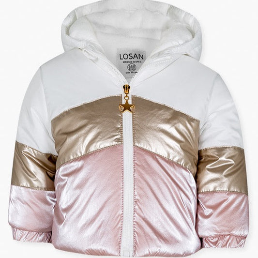 Chaqueta Losan Rosa Dorado