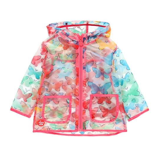 Impermeable con capucha Boboli Mariposas