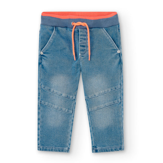 Pantalon Denim Boboli CA Tangerine